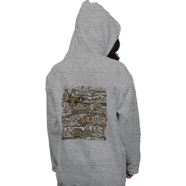 Daily_Deal_Shirts Pullover Hoodies, Unisex / Small / Sports Grey Tapestry Of The Quested Grail