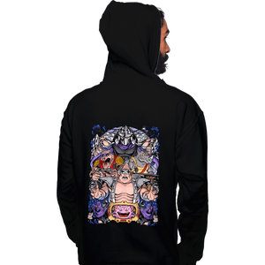 Daily_Deal_Shirts Pullover Hoodies, Unisex / Small / Black Nostalgic Villains