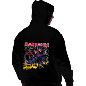 Daily_Deal_Shirts Pullover Hoodies, Unisex / Small / Black Iron Empire Metal