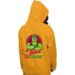 Daily_Deal_Shirts Pullover Hoodies, Unisex / Small / Gold Mr. Toxie