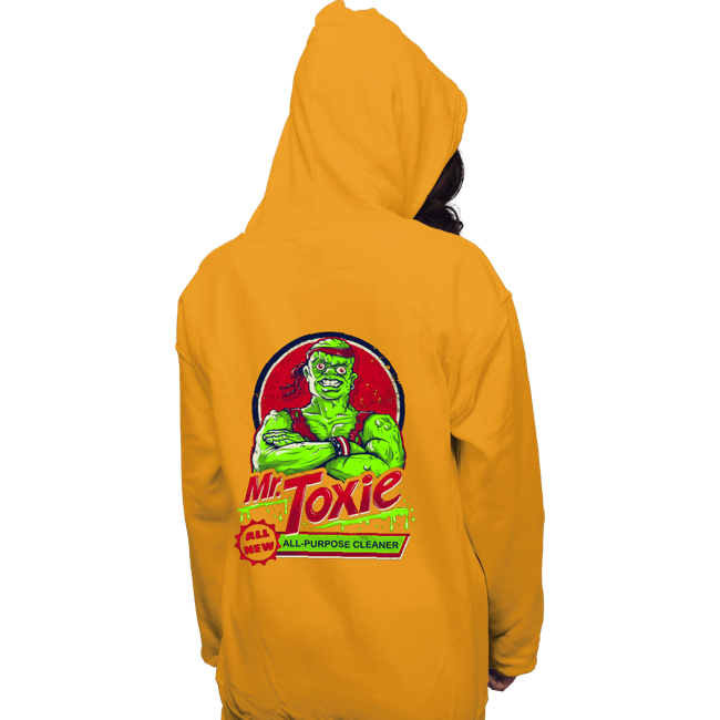 Daily_Deal_Shirts Pullover Hoodies, Unisex / Small / Gold Mr. Toxie