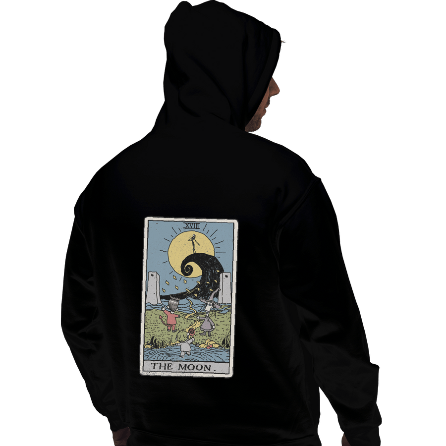 Shirts Pullover Hoodies, Unisex / Small / Black The Moon