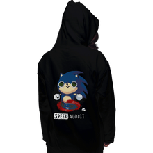 Load image into Gallery viewer, Shirts Pullover Hoodies, Unisex / Small / Black Speed Addict
