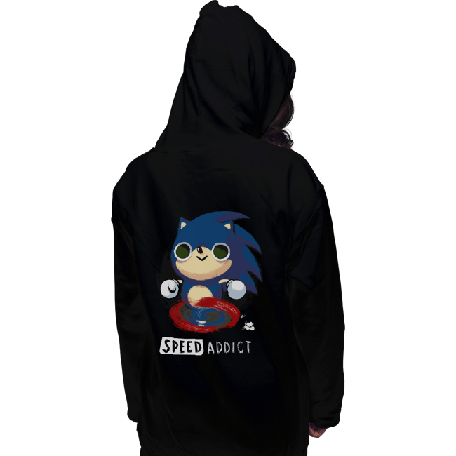 Shirts Pullover Hoodies, Unisex / Small / Black Speed Addict