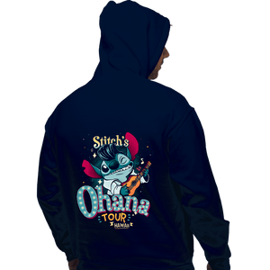 Daily_Deal_Shirts Pullover Hoodies, Unisex / Small / Navy Ohana Tour