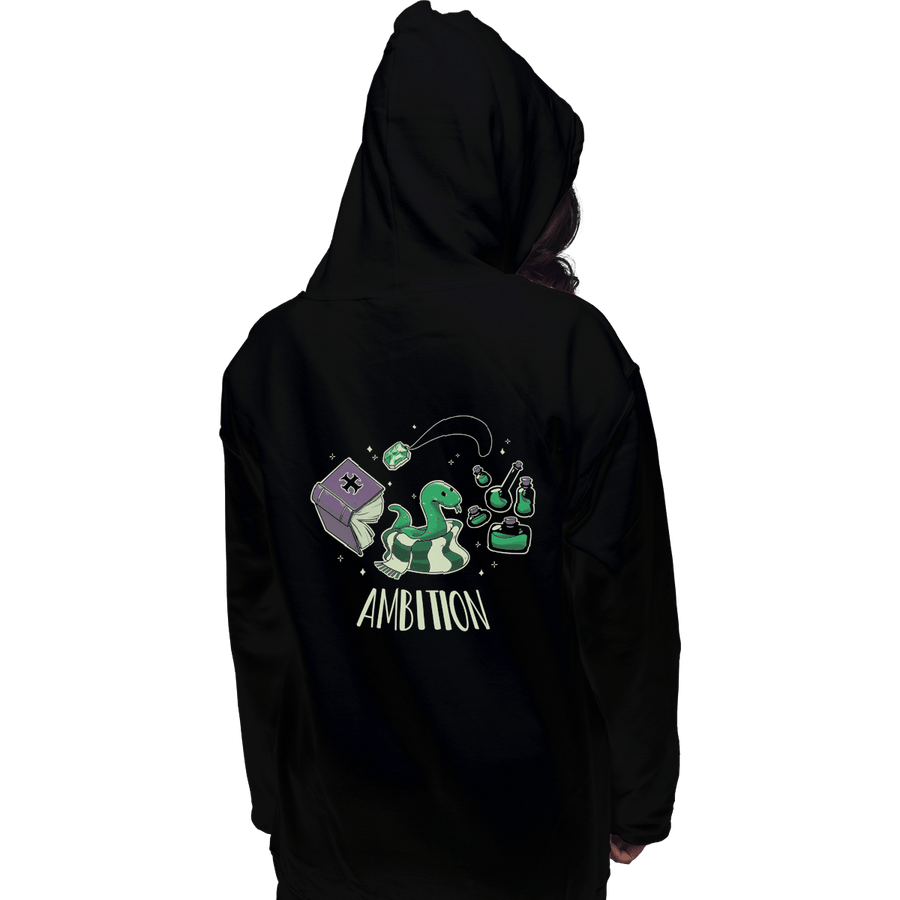 Shirts Pullover Hoodies, Unisex / Small / Black Ambition