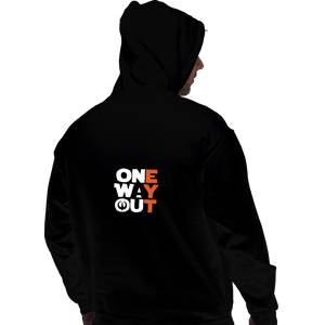 Secret_Shirts Pullover Hoodies, Unisex / Small / Black One Way Out