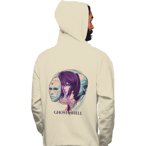 Daily_Deal_Shirts Pullover Hoodies, Unisex / Small / Sand Ghost In The Shell