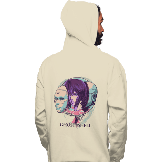 Daily_Deal_Shirts Pullover Hoodies, Unisex / Small / Sand Ghost In The Shell