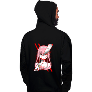 Shirts Pullover Hoodies, Unisex / Small / Black Franxx