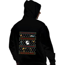 Load image into Gallery viewer, Shirts Pullover Hoodies, Unisex / Small / Black Finish Him Finish Him Finish Him
