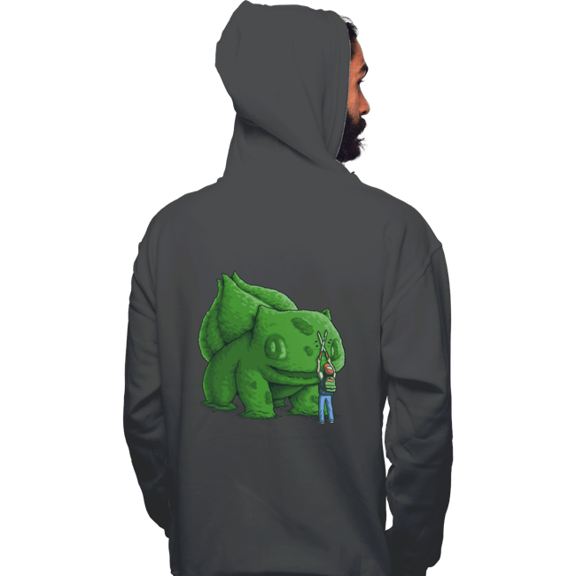 Shirts Pullover Hoodies, Unisex / Small / Charcoal Plant Type Monster