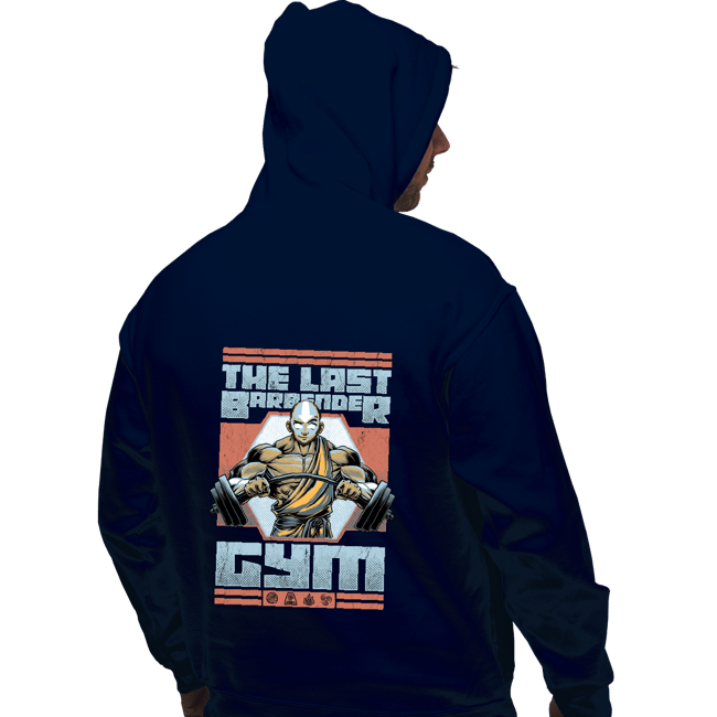 Daily_Deal_Shirts Pullover Hoodies, Unisex / Small / Navy The Last Barbender Gym