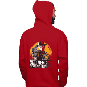 Shirts Pullover Hoodies, Unisex / Small / Red Red Merc Redemption