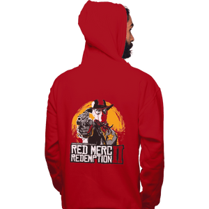 Shirts Pullover Hoodies, Unisex / Small / Red Red Merc Redemption