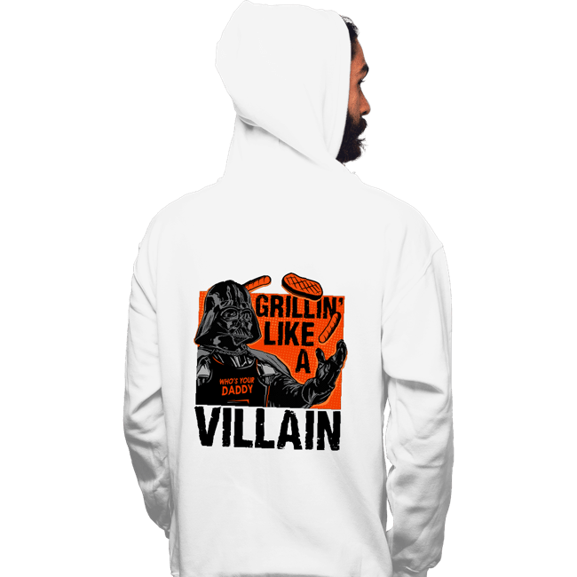 Secret_Shirts Pullover Hoodies, Unisex / Small / White Grillin Villain