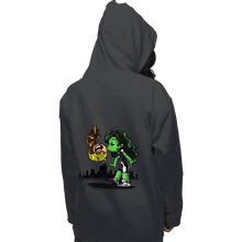 Load image into Gallery viewer, Daily_Deal_Shirts Pullover Hoodies, Unisex / Small / Charcoal Spidey Style
