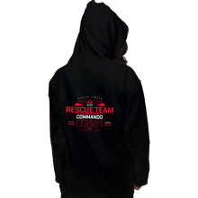 Load image into Gallery viewer, Shirts Pullover Hoodies, Unisex / Small / Black Predator Rescue Team
