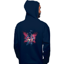 Load image into Gallery viewer, Shirts Pullover Hoodies, Unisex / Small / Navy Mental Butterfly
