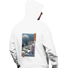 Load image into Gallery viewer, Daily_Deal_Shirts Pullover Hoodies, Unisex / Small / White Unicorn Ukiyo-e
