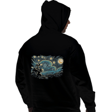 Load image into Gallery viewer, Shirts Zippered Hoodies, Unisex / Small / Black Starry Robot
