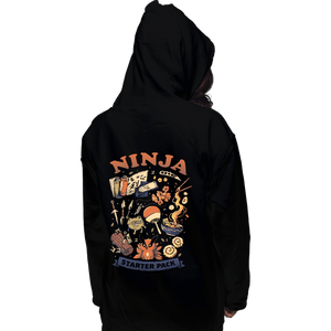 Daily_Deal_Shirts Pullover Hoodies, Unisex / Small / Black Ninja Starter Pack