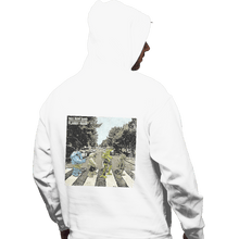Load image into Gallery viewer, Shirts Pullover Hoodies, Unisex / Small / White Flabby Road
