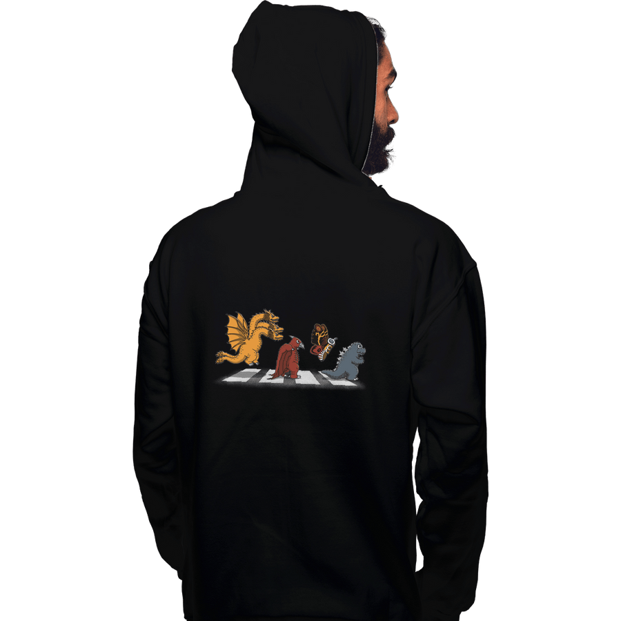 Shirts Pullover Hoodies, Unisex / Small / Black Kaiju Road