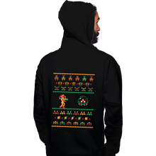Load image into Gallery viewer, Shirts Pullover Hoodies, Unisex / Small / Black We Wish You A Metroid Christmas

