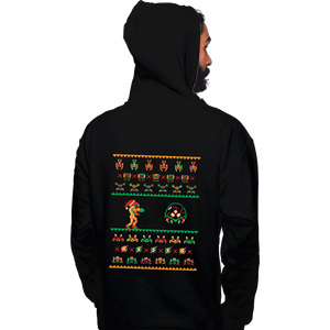 Shirts Pullover Hoodies, Unisex / Small / Black We Wish You A Metroid Christmas
