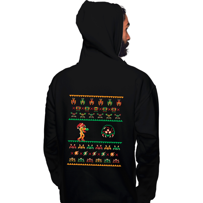 Shirts Pullover Hoodies, Unisex / Small / Black We Wish You A Metroid Christmas