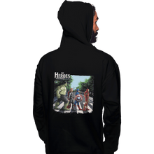 Load image into Gallery viewer, Shirts Pullover Hoodies, Unisex / Small / Black The Heroes
