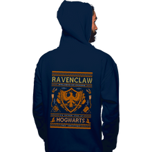Load image into Gallery viewer, Shirts Pullover Hoodies, Unisex / Small / Navy Ravenclaw Sweater
