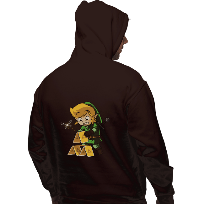 Shirts Pullover Hoodies, Unisex / Small / Dark Chocolate Tri-House Of Cards