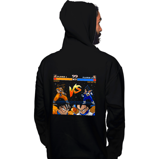 Shirts Pullover Hoodies, Unisex / Small / Black Goku VS Vegeta