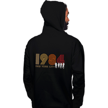 Load image into Gallery viewer, Shirts Pullover Hoodies, Unisex / Small / Black New York City 1984
