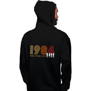 Shirts Pullover Hoodies, Unisex / Small / Black New York City 1984