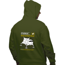 Load image into Gallery viewer, Shirts Pullover Hoodies, Unisex / Small / Military Green Starbug Repair Manual
