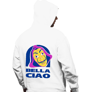 Shirts Pullover Hoodies, Unisex / Small / White Bella Ciao Tacos