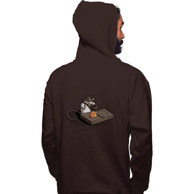 Shirts Pullover Hoodies, Unisex / Small / Dark Chocolate Indiana Mouse