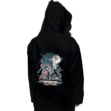 Load image into Gallery viewer, Shirts Pullover Hoodies, Unisex / Small / Black Spiders Of The Multiverse
