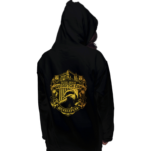 Sold_Out_Shirts Pullover Hoodies, Unisex / Small / Black Team Hufflepuff