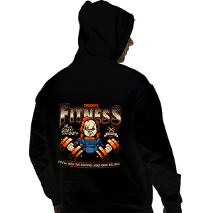 Daily_Deal_Shirts Pullover Hoodies, Unisex / Small / Black Chucky's Fitness