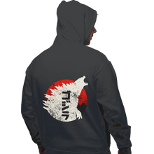 Load image into Gallery viewer, Secret_Shirts Pullover Hoodies, Unisex / Small / Charcoal Kaiju Through Japan
