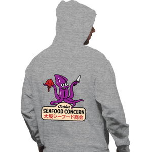 Secret_Shirts Pullover Hoodies, Unisex / Small / Sports Grey Osaka Seafood