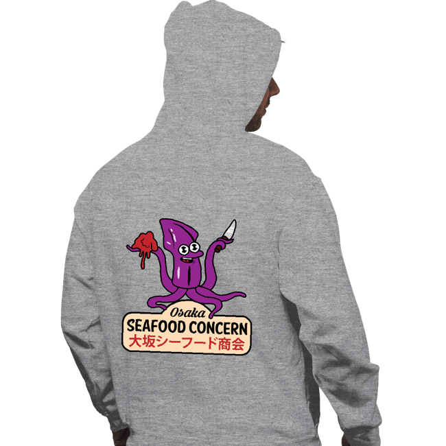 Secret_Shirts Pullover Hoodies, Unisex / Small / Sports Grey Osaka Seafood