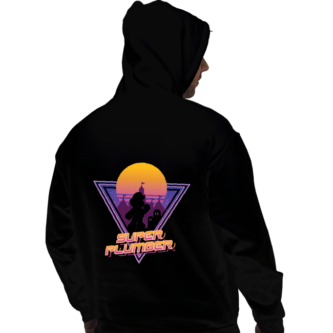 Secret_Shirts Pullover Hoodies, Unisex / Small / Black Super Plumber