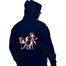 Load image into Gallery viewer, Secret_Shirts Pullover Hoodies, Unisex / Small / Navy Zombies Ate My
