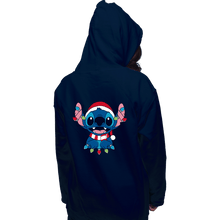 Load image into Gallery viewer, Secret_Shirts Pullover Hoodies, Unisex / Small / Navy Ohana Christmas Holiday
