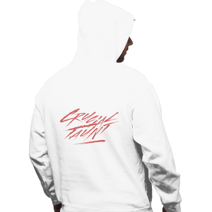 Shirts Pullover Hoodies, Unisex / Small / White Crucial Taunt